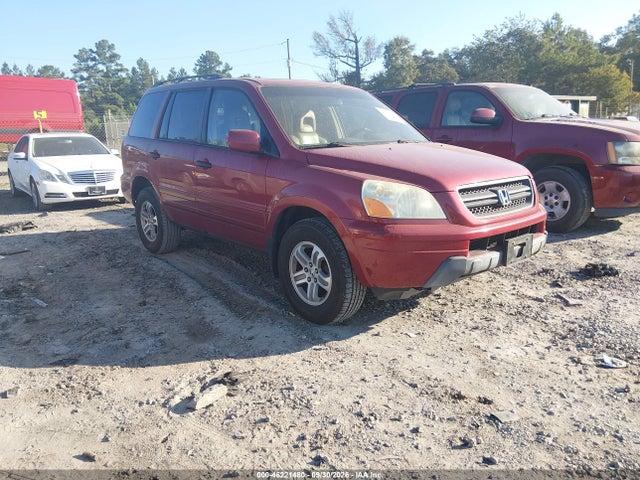 46221480 :رقم المزاد ، 5FNYF18535B029654 vin ، 2005 Honda Pilot Ex-l مزاد بيع
