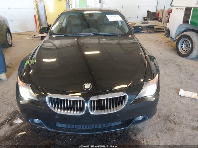 46221529 :رقم المزاد ، WBAEH73444B190558 vin ، 2004 Bmw 645ci مزاد بيع