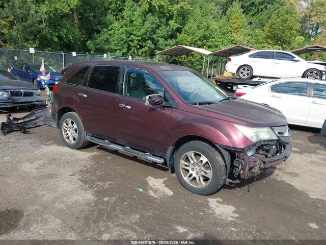 Auction sale of the 2007 Acura Mdx Technology Package, vin: 2HNYD28457H531821, lot number: 46221576