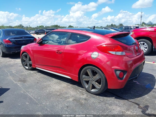 Продаж на аукціоні авто 2016 Hyundai Veloster Turbo, vin: KMHTC6AE2GU292380, номер лоту: 46221637