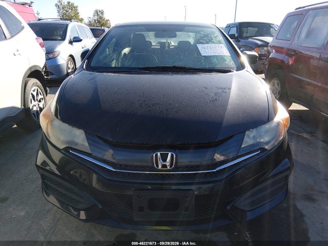 2015 Honda Civic Lx მანქანა იყიდება აუქციონზე, vin: 2HGFG3B5XFH512595, აუქციონის ნომერი: 46221673