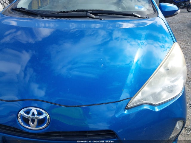 Продажа на аукционе авто 2012 Toyota Prius C Two, vin: JTDKDTB32C1509057, номер лота: 46221730