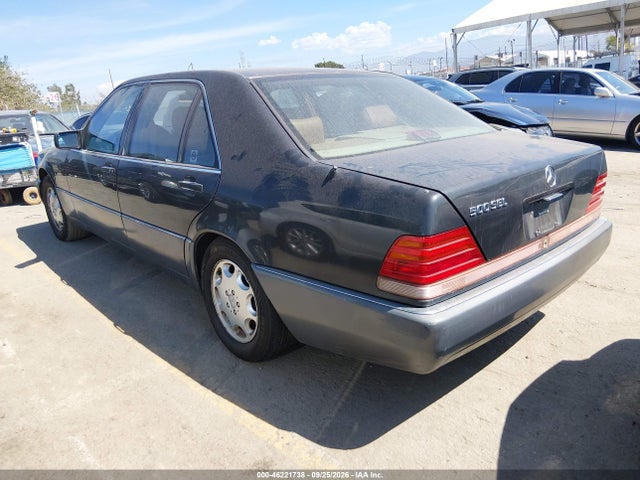 46221738 :رقم المزاد ، WDBGA51E1NA028876 vin ، 1992 Mercedes-benz 500 Sel مزاد بيع
