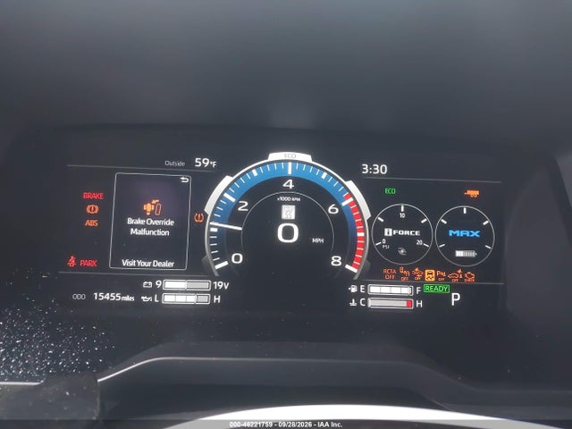 46221759 :رقم المزاد ، 5TFWC5DB4SX100848 vin ، 2025 Toyota Tundra Hybrid Limited Crewmax 6.4' Bed مزاد بيع