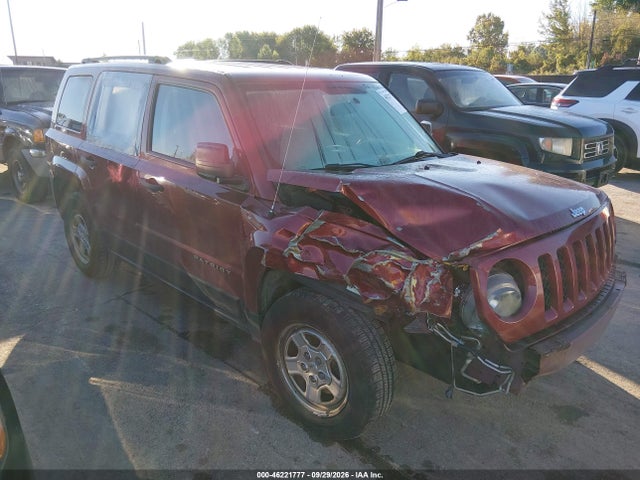 2012 Jeep Patriot Sport მანქანა იყიდება აუქციონზე, vin: 1C4NJPBA4CD606173, აუქციონის ნომერი: 46221777