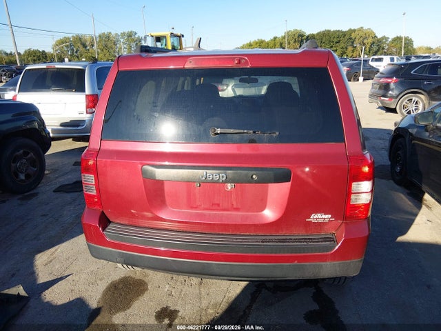 2012 Jeep Patriot Sport მანქანა იყიდება აუქციონზე, vin: 1C4NJPBA4CD606173, აუქციონის ნომერი: 46221777
