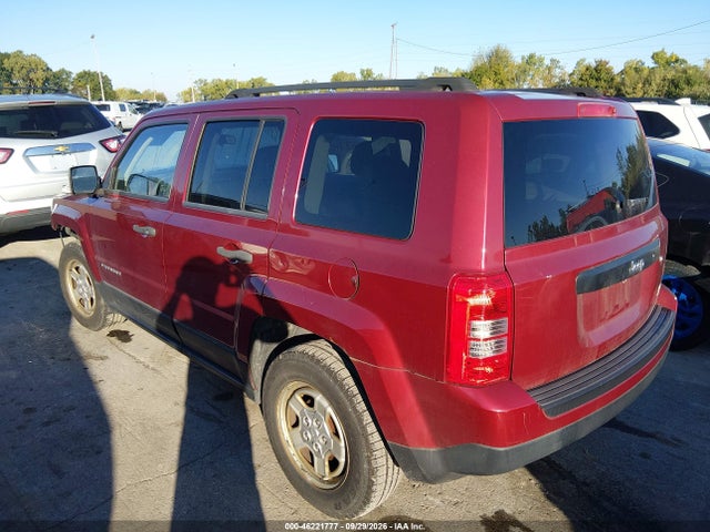 2012 Jeep Patriot Sport მანქანა იყიდება აუქციონზე, vin: 1C4NJPBA4CD606173, აუქციონის ნომერი: 46221777