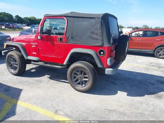 Продажа на аукционе авто 1999 Jeep Wrangler Sport, vin: 1j4fy19s0xp472238, номер лота: 46221802