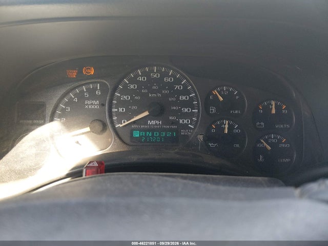 Aukcja sprzedaży 2002 Chevrolet Tahoe Ls, vin: 1GNEC13Z62J163172, numer aukcji: 46221851