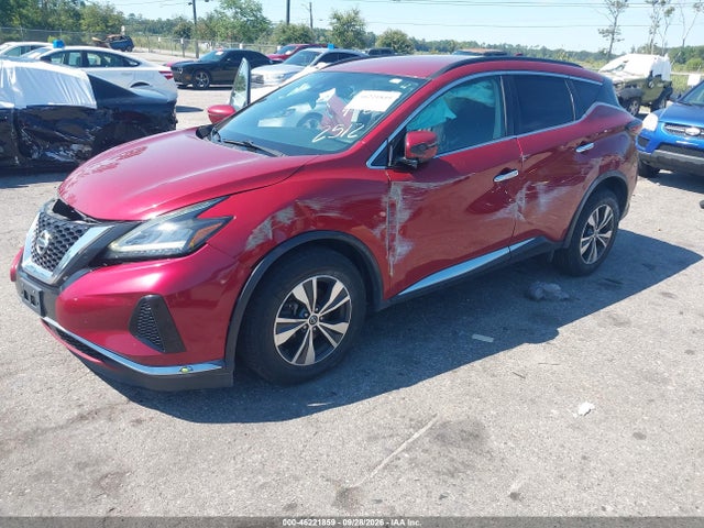 Aukcja sprzedaży 2020 Nissan Murano Sv Intelligent Awd, vin: 5N1AZ2BS6LN132512, numer aukcji: 46221859