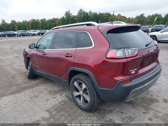 Продажа на аукционе авто 2019 Jeep Cherokee Limited 4x4, vin: 1C4PJMDX9KD257177, номер лота: 46221900