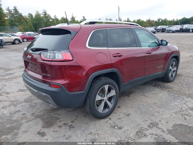 Продажа на аукционе авто 2019 Jeep Cherokee Limited 4x4, vin: 1C4PJMDX9KD257177, номер лота: 46221900