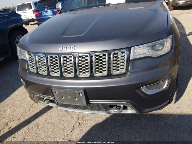 Продажа на аукционе авто 2017 Jeep Grand Cherokee Overland 4x4, vin: 1C4RJFCG3HC617449, номер лота: 46221916