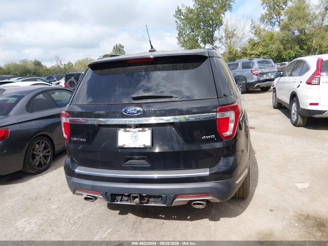 46222004 :رقم المزاد ، 1FM5K8F8XJGC24571 vin ، 2018 Ford Explorer Limited مزاد بيع