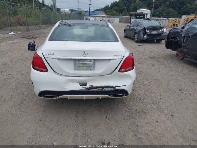 Auction sale of the 2015 Mercedes-benz C 300 Sport 4matic, vin: 55SWF4KB7FU004053, lot number: 46222030