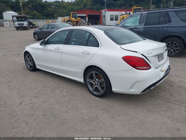 Auction sale of the 2015 Mercedes-benz C 300 Sport 4matic, vin: 55SWF4KB7FU004053, lot number: 46222030