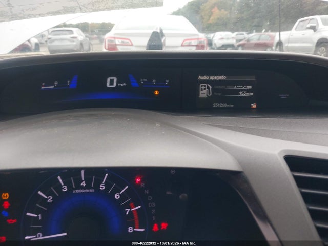 Продажа на аукционе авто 2012 Honda Civic Lx, vin: 2HGFB2F57CH597717, номер лота: 46222032