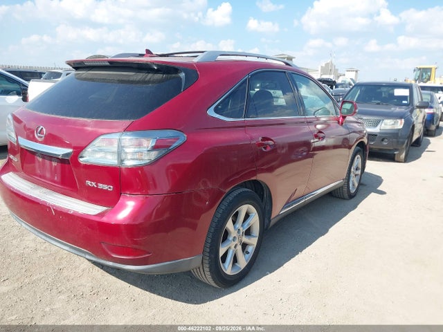 Продаж на аукціоні авто 2010 Lexus Rx 350, vin: 2T2ZK1BA0AC011161, номер лоту: 46222102