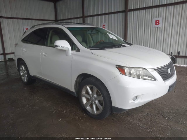 Aukcja sprzedaży 2012 Lexus Rx 350, vin: JTJZK1BA5C2006010, numer aukcji: 46222147