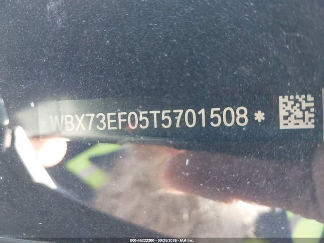 Aukcja sprzedaży 2026 Bmw X1 Xdrive28i, vin: WBX73EF05T5701508, numer aukcji: 46222200