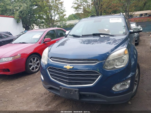 2016 Chevrolet Equinox Ltz მანქანა იყიდება აუქციონზე, vin: 2GNFLGEK4G6175784, აუქციონის ნომერი: 46222205