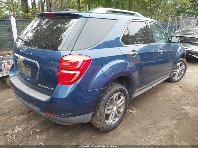 2016 Chevrolet Equinox Ltz მანქანა იყიდება აუქციონზე, vin: 2GNFLGEK4G6175784, აუქციონის ნომერი: 46222205