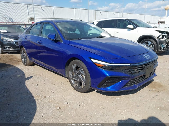 2025 Hyundai Elantra Sel Convenience მანქანა იყიდება აუქციონზე, vin: KMHLS4DG6SU858148, აუქციონის ნომერი: 46222242