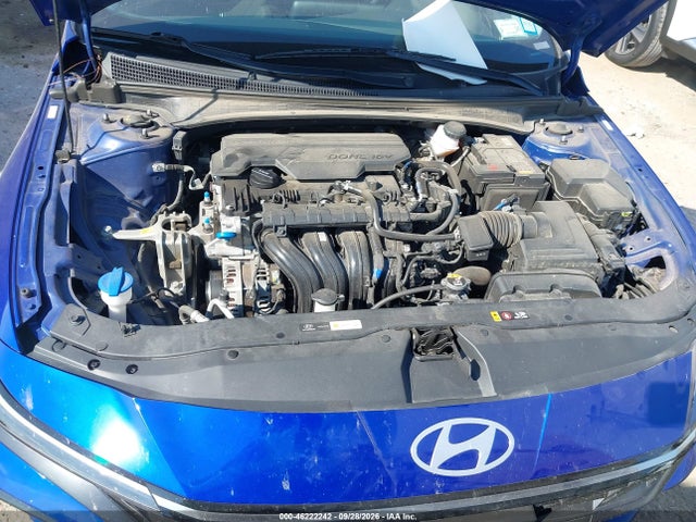 2025 Hyundai Elantra Sel Convenience მანქანა იყიდება აუქციონზე, vin: KMHLS4DG6SU858148, აუქციონის ნომერი: 46222242