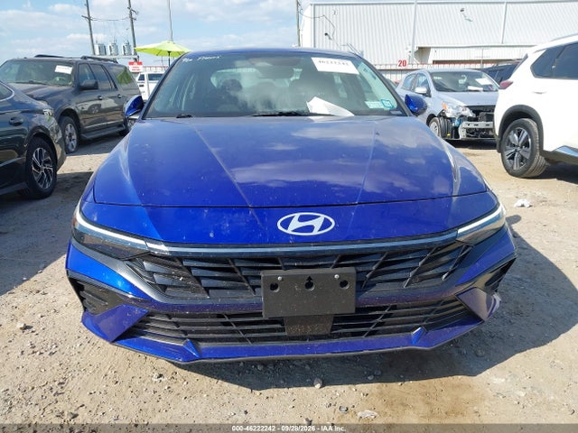 2025 Hyundai Elantra Sel Convenience მანქანა იყიდება აუქციონზე, vin: KMHLS4DG6SU858148, აუქციონის ნომერი: 46222242