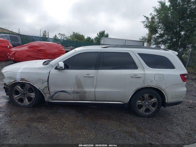 2014 Dodge Durango Limited მანქანა იყიდება აუქციონზე, vin: 1C4RDJDG1EC412765, აუქციონის ნომერი: 46222258