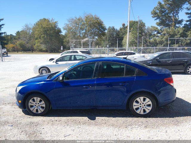 2013 Chevrolet Cruze Ls Auto მანქანა იყიდება აუქციონზე, vin: 1G1PA5SG0D7181335, აუქციონის ნომერი: 46222277