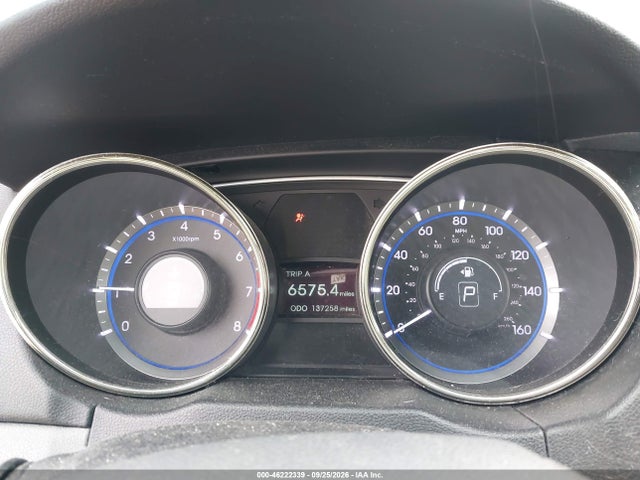 2012 Hyundai Sonata Limited მანქანა იყიდება აუქციონზე, vin: 5NPEC4AC8CH355499, აუქციონის ნომერი: 46222339