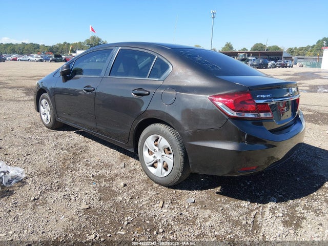 46222342 :رقم المزاد ، 19XFB2F57DE017071 vin ، 2013 Honda Civic Lx مزاد بيع