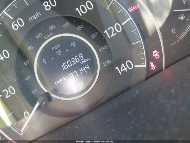 2012 Honda Cr-v Ex-l მანქანა იყიდება აუქციონზე, vin: JHLRM3H70CC005977, აუქციონის ნომერი: 46222364