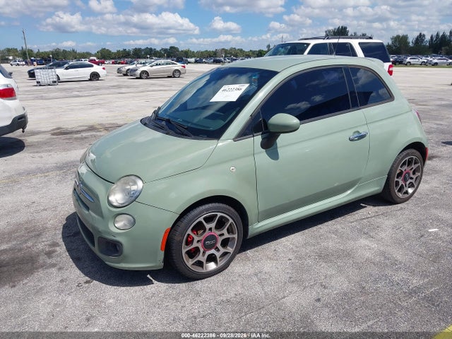 Продаж на аукціоні авто 2015 Fiat 500 Sport, vin: 3C3CFFBR0Ft558697, номер лоту: 46222386