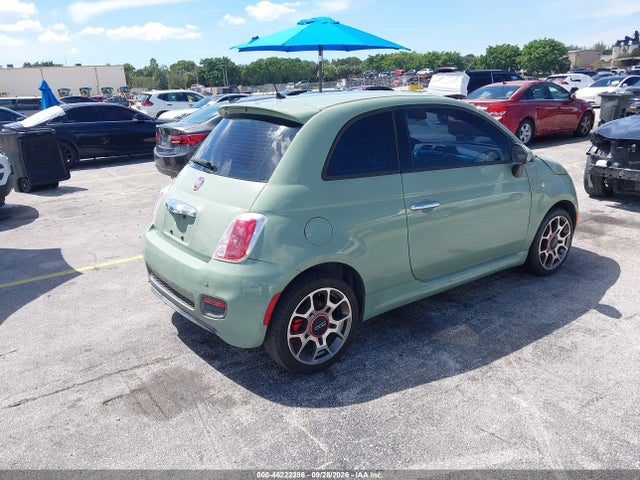 Продаж на аукціоні авто 2015 Fiat 500 Sport, vin: 3C3CFFBR0Ft558697, номер лоту: 46222386