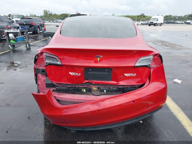 46222531 :رقم المزاد ، 5YJ3E1EA7NF371302 vin ، 2022 Tesla Model 3 Rear-wheel Drive مزاد بيع