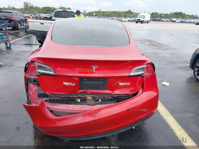 46222531 :رقم المزاد ، 5YJ3E1EA7NF371302 vin ، 2022 Tesla Model 3 Rear-wheel Drive مزاد بيع
