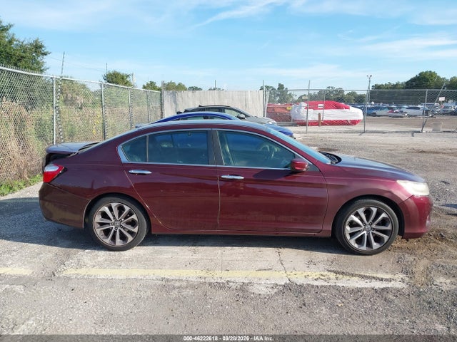 46222618 :رقم المزاد ، 1HGCR2F57FA045412 vin ، 2015 Honda Accord Sport مزاد بيع