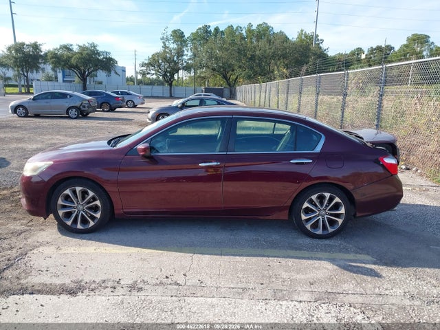 46222618 :رقم المزاد ، 1HGCR2F57FA045412 vin ، 2015 Honda Accord Sport مزاد بيع