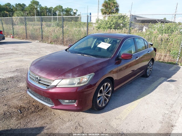 46222618 :رقم المزاد ، 1HGCR2F57FA045412 vin ، 2015 Honda Accord Sport مزاد بيع