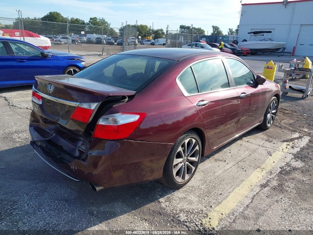 46222618 :رقم المزاد ، 1HGCR2F57FA045412 vin ، 2015 Honda Accord Sport مزاد بيع