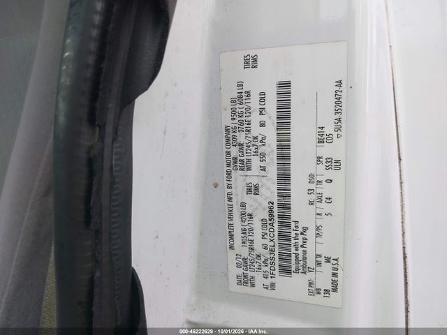 Aukcja sprzedaży 2012 Ford E-350 Super Duty Commercial, vin: 1FDSS3ELXCDA59962, numer aukcji: 46222629
