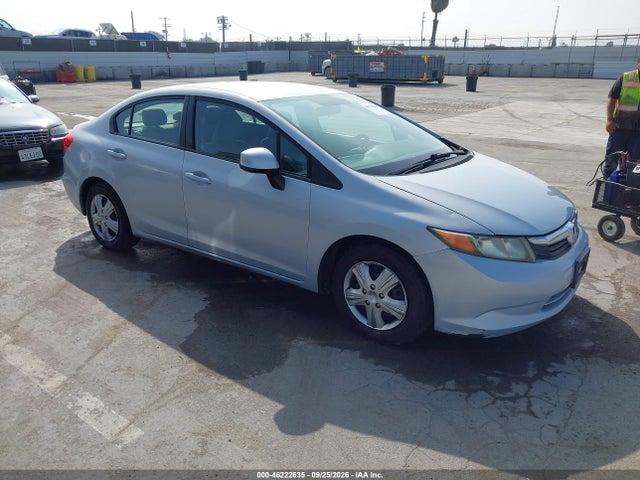 2012 Honda Civic Lx მანქანა იყიდება აუქციონზე, vin: 2HGFB2F55CH517735, აუქციონის ნომერი: 46222635