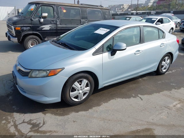 2012 Honda Civic Lx მანქანა იყიდება აუქციონზე, vin: 2HGFB2F55CH517735, აუქციონის ნომერი: 46222635