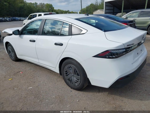 Aukcja sprzedaży 2026 Nissan Sentra S, vin: 3N1AB9BV9TY265279, numer aukcji: 46222729