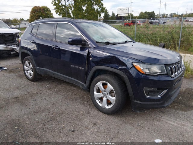 2018 Jeep Compass Latitude 4x4 მანქანა იყიდება აუქციონზე, vin: 3C4NJDBB4JT366251, აუქციონის ნომერი: 46222732
