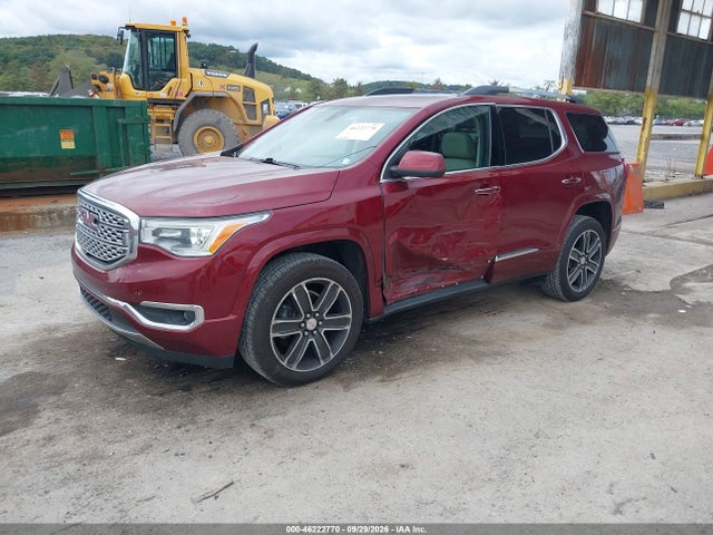 2017 Gmc Acadia Denali მანქანა იყიდება აუქციონზე, vin: 1GKKNXLS3HZ265734, აუქციონის ნომერი: 46222770