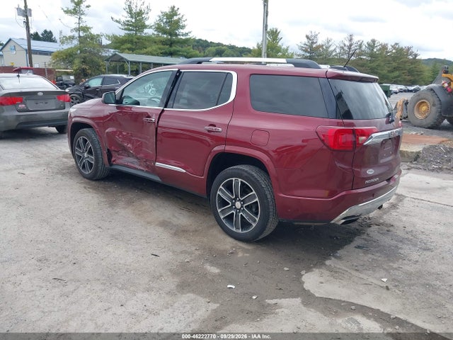 2017 Gmc Acadia Denali მანქანა იყიდება აუქციონზე, vin: 1GKKNXLS3HZ265734, აუქციონის ნომერი: 46222770