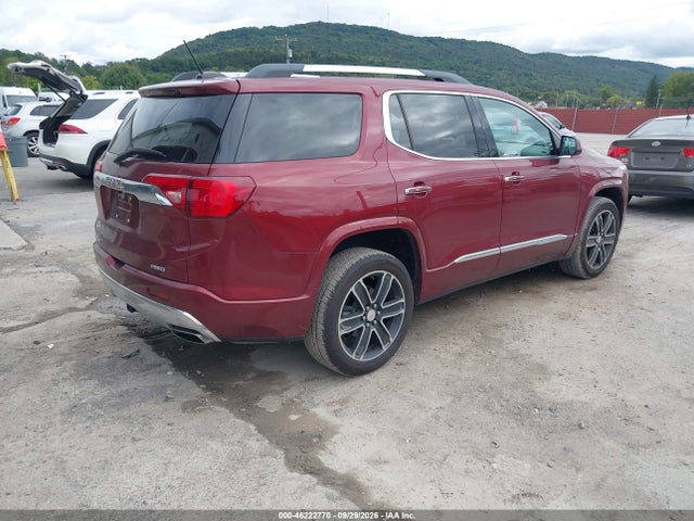 2017 Gmc Acadia Denali მანქანა იყიდება აუქციონზე, vin: 1GKKNXLS3HZ265734, აუქციონის ნომერი: 46222770